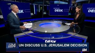 In-studio discussion with Calev Ben David and Bianca Zanini on the UNSC Vote on Jerusalem.