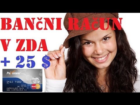 Video: Kako Odpreti Račun V ZDA