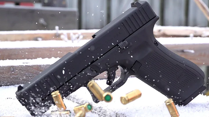 Officially Licensed Glock 17 Gen5 Blank Gun Slow Motion