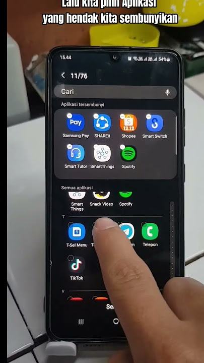 Cara Sembunyikan Aplikasi Pada Hp Samsung #tutorial #youtube #subscribe #shorts #trending