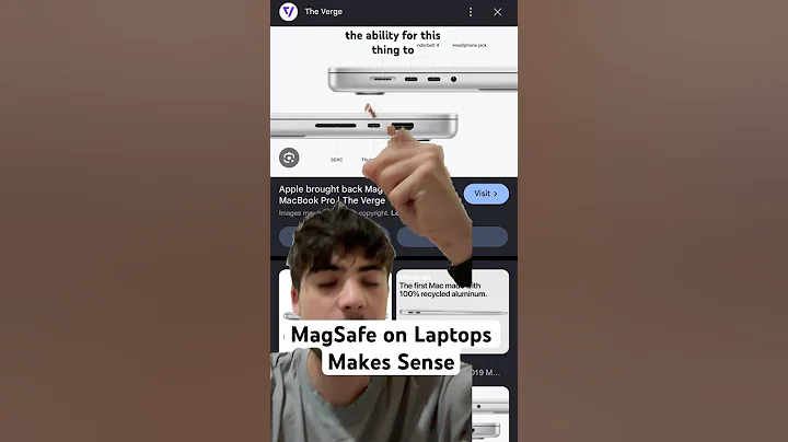 MagSafe on Laptops Makes Sense #apple #macbook #techtok