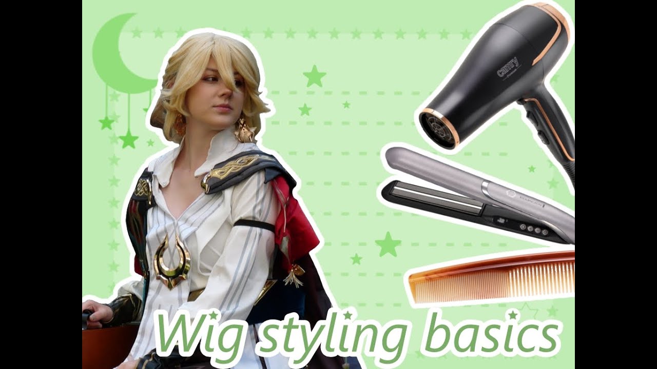 Wigstyling basics || Styling my Kaveh wig