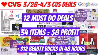 CVS Deals 3/28-4/3 {35 Items = $8 PROFIT} CVS Couponing This Week 11 Must Do CVS Deals