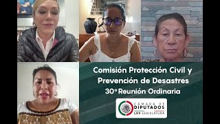 EN VIVO / Reunión Ordinaria de la Comisión de Protección Civil y Prevención de Desastres