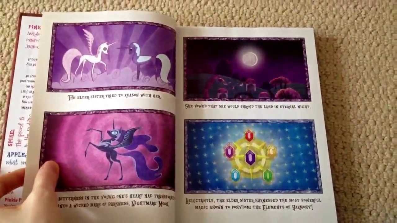 Delivery My Little Pony Elements Of Harmony Official Guidebook Opening Amp Viewing Youtube