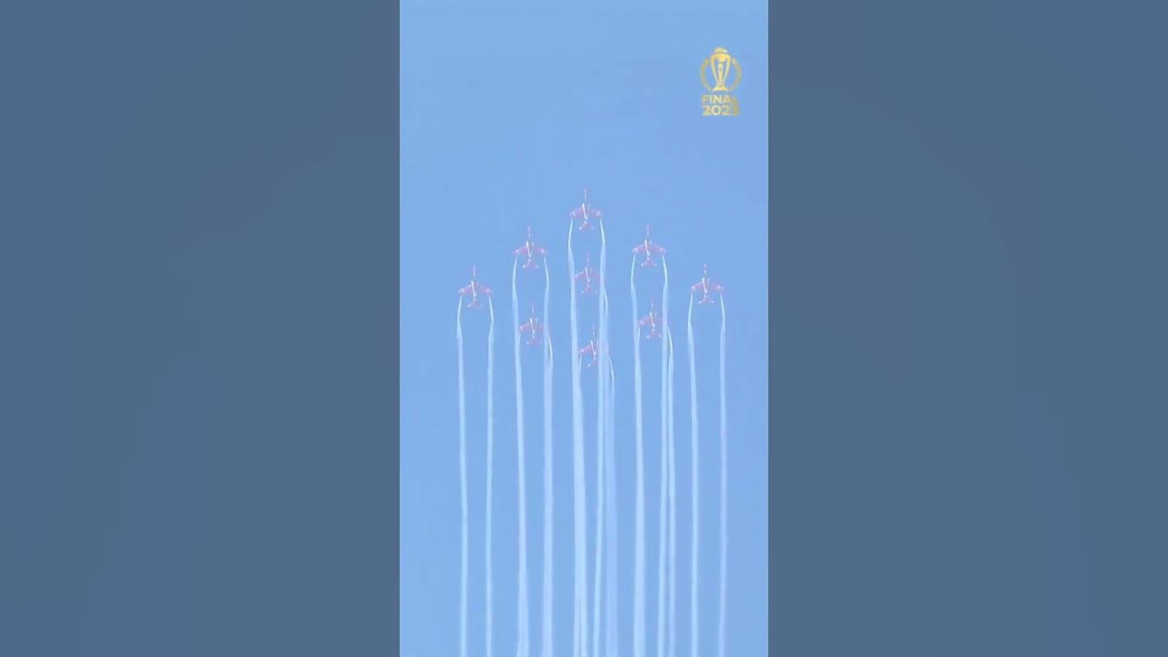 aerial-display-before-start-match-of-icc-world-cup-final-2023-youtube