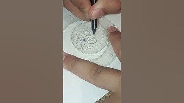 Spirograf  15             #spirograph #art #drawing #satisfying #artist #relaxing #diy