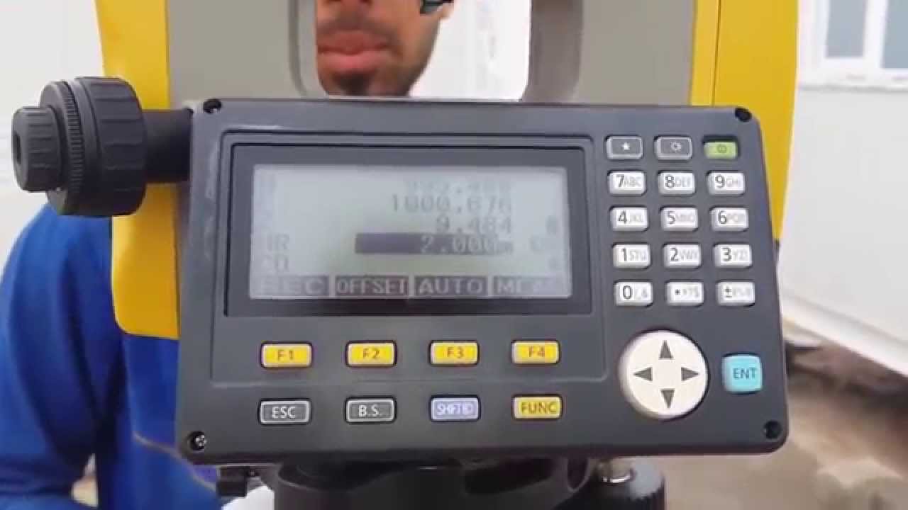 الرفع المساحي  توتال ستيشن توبكون  Topcon ES 105   720p