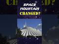 Space mountain  changed