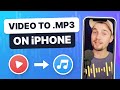 How to Convert Video to MP3 on iPhone (for FREE) 📱