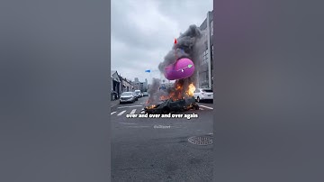 Joe Rogan reacts to crazy Unreal Engine car on fire..🤖🤯