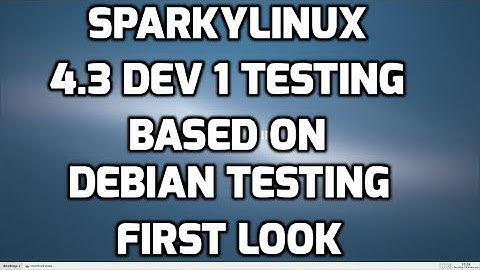 Sparky Linux Minimal Install Devel Version with Openbox