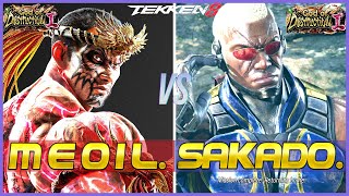 T8 ▰ MEO-IL (Fahkumram) Vs SAKADO (Raven) ▰ Tekken 8 High Level Gameplay