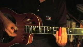 Delta Blues - Slide guitar lesson-Part 1- The Old School-Muddy Waters - TAB avl chords