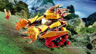 Lego Legends of Chima 2015 Sir Fangar’s Saber Tooth Walker vs  Laval’s Fire Lion Commercial screenshot 3