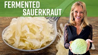 How to Make Homemade Sauerkraut| Kathy's Vegan Kitchen