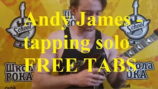 Andy James - Tapping solo (TABS)