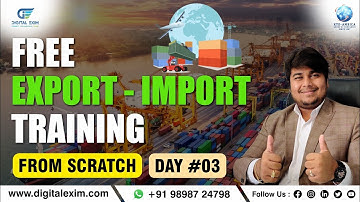 Free Exim Training| Batch #01I Day #03/10| Start Export Import Earning| Find International Buyers|