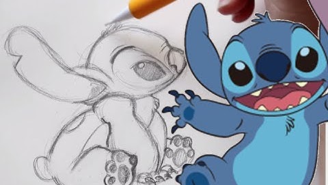 How to Draw STITCH from Disney