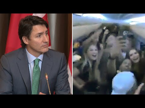 'A slap in the face': Trudeau says maskless plane party being investigated  | COVID-19 update