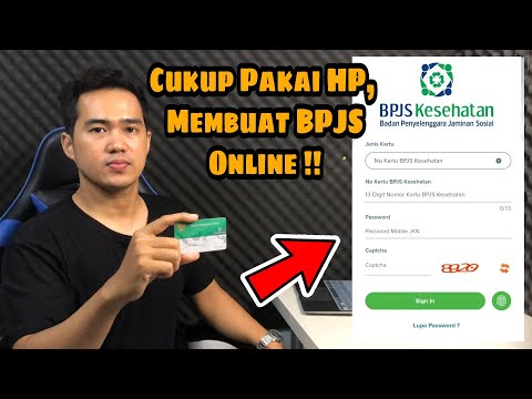 CARA MEMBUAT BPJS ONLINE TERBARU 2022 | CUKUP PAKAI HP !!