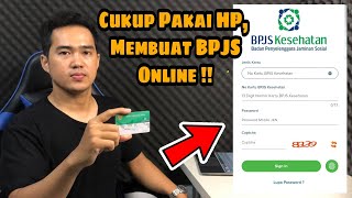 CARA MEMBUAT BPJS ONLINE TERBARU 2022 | CUKUP PAKAI HP !!