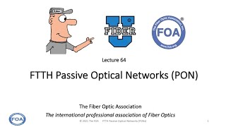 Lecture 64 FTTH Passive Optical Networks