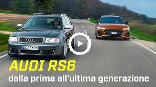 Audi RS6 vs RS6 - prova - quanto tempo è passato?