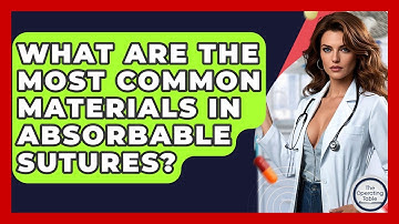 What Are The Most Common Materials In Absorbable Sutures? - The Operating Table
