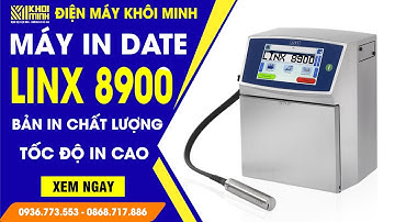 Máy In Date Linx 8900 Chính Hãng Anh Quốc, In Date Tốc Độ Cao | Điện Máy Khôi Minh