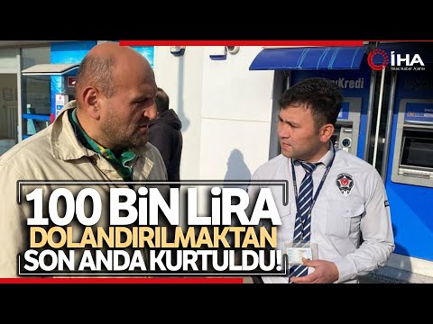 Kendini Polis Olarak Tanıtan Dolandırıcıya İnanıp 100 Bin Lira Kredi Çekti