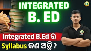 Integrated Bed Syllabus  Exam Pattern  Form Fill Up bidyasagarclasses tet