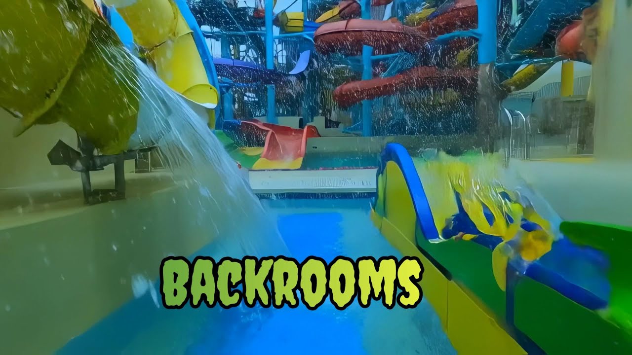 Water Park In The Backrooms! 😎