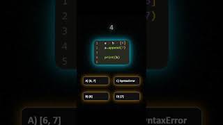 Python Quiz Chained and Mutable