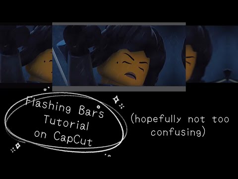 How to Make Flashing Bars for Edits in CapCut || abigail edits