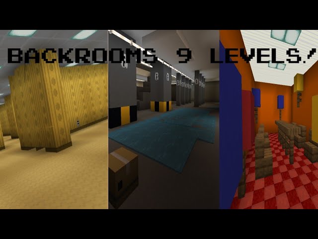 Minecraft: The Backrooms V1 Minecraft Map