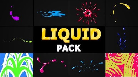 Liquid Elements DaVinci Resolve Templates