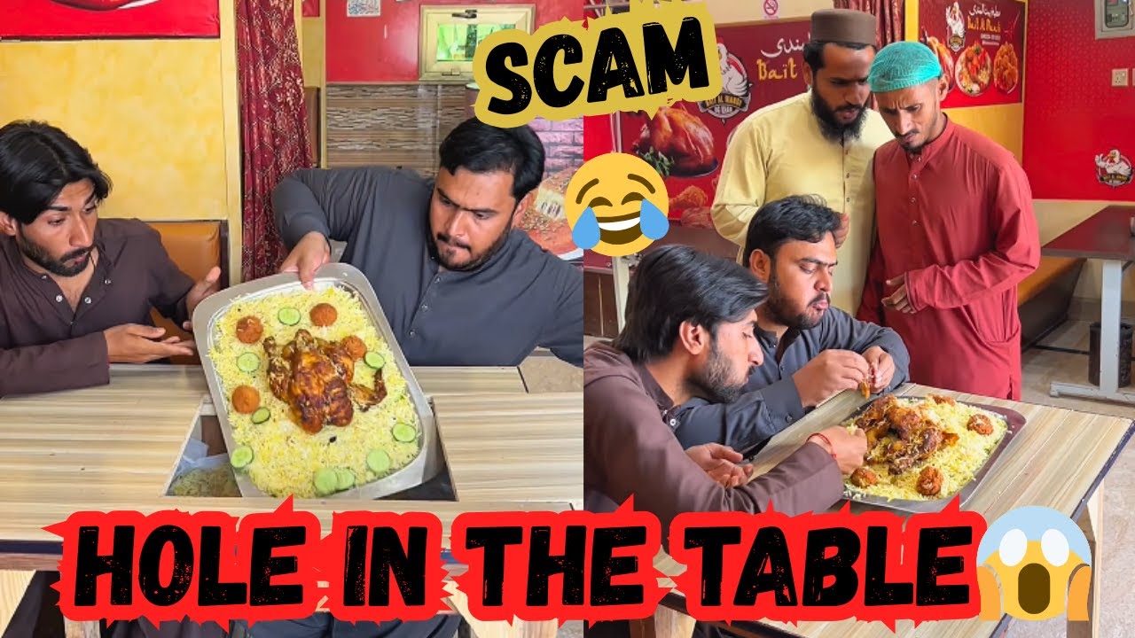 Hole In The Table😱wait for end