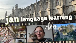 january language learning vlog @joreneelanguages