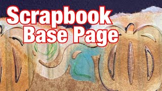 Fall Scrapbook Layout - Base Page