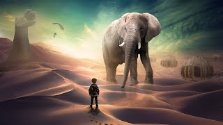 Desert Elephant | #Photoshop #video #tutorial