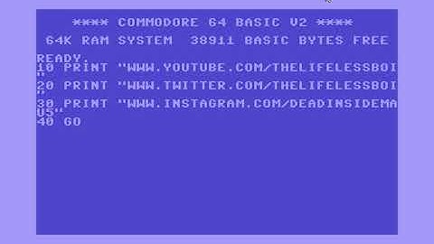 (ASMR) Typing a BASIC program on a keyboard in a C64 emulator while your loud computer is running