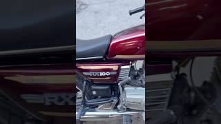 RX 100 Authentic Exhaust Sound 🔊 | 30-Year-Old Legend Restored! #shorts