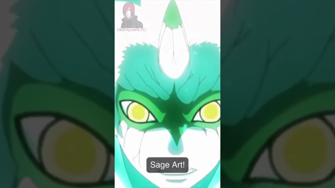 Sage Art: Great Snake Lightning (Senpō: Orochi Ikazuchi) | Mitsuki in Boruto 