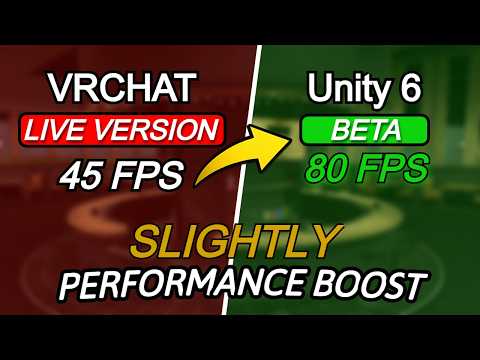 Unity 6 is a HUGE Upgrade for VRChat