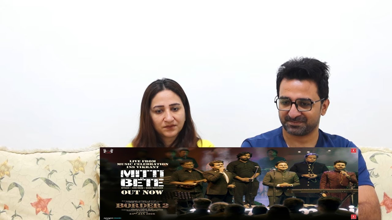 Pak Reacts to Mitti Ke Bete - Live at INS Vikrant | BORDER 2 | Sunny Deol | Mithoon, Sonu Nigam