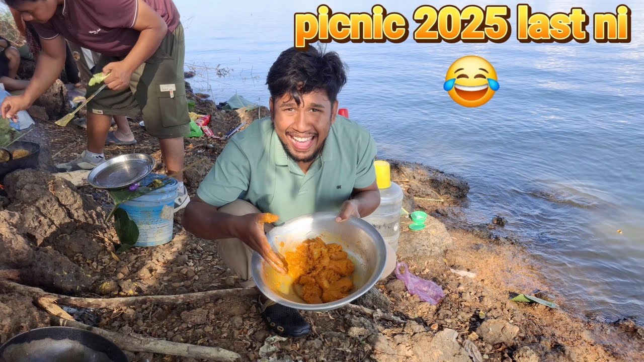 Chwng bo thang lai kha last picnic 2025 ni😂 papu tei boyla koto bo mar ung kha 🤣