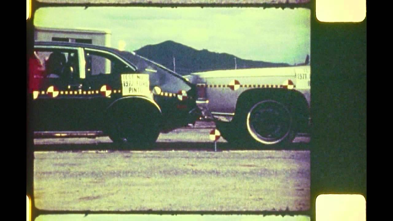 Youtube ford pinto crash test