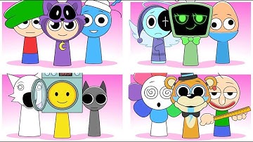 Incredibox Sprunki Pyramixed Animated Series Intro  Incredibox Sprunki Animation