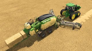 Building a Farm out of a Forest | No Mans Land | Farming Simulator 22 Timelapse | Ep46 | FS22 |